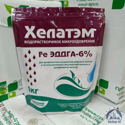 Удобрение ХЕЛАТЭМ Fe 6 Fe EDDHA (ЭДДГА) 6 % купить в Адлере