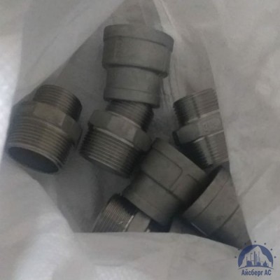 Муфта нержавеющая переходная DN 20х15 3/4"-1/2" 26,9х21,3 мм AISI 304 ВР-ВР купить в Адлере