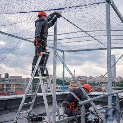 Монтаж конструкций для защиты от БПЛА и дронов